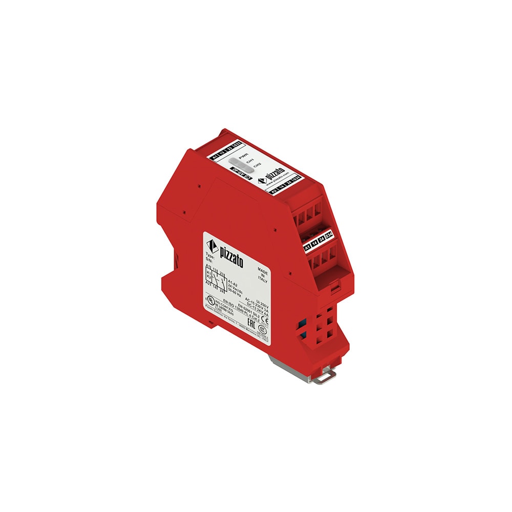 PIZZATO ELETTRICA PZZCS AR-40V024 MODULO DI SICUREZZA 2NO CATEGORIA 2