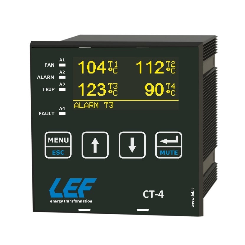 LEF LIGHTING SRL LEFCT-4 CENTRALINA CONTROLLO TERMOMETRICO