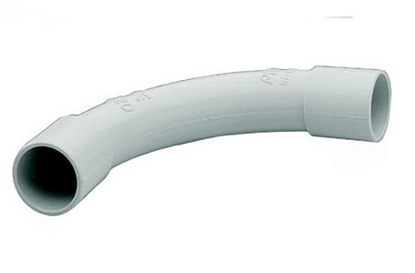 PM FLEX SRL - PMPCUG20 CURVA 90° IP40 GRIGIA D20