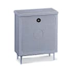 CONCHIGLIA - CON073390007 Serie CVHP - Zoccolo per armadio in vetroresina, dimensioni 720 x 381 x 450 mm (BxAxP)