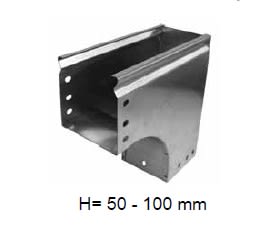 LUCIANO RUSSO SRL - LRSCVV301Z9 CUR VERT 90 CON VP + COP 300X100MM SENDZ