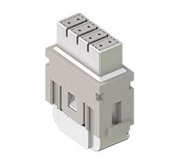 ILME - ILMCX 08 I6F FR.PRESA MIXO GIGABIT