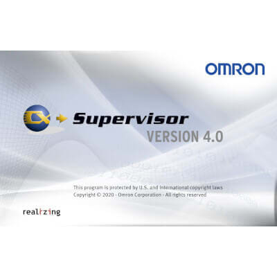 OMRON OMRCXSUPERVI-707402 PACCHETTO RUNTIME CX-SUPERVISOR V4 PLUS