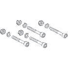 BTICINO BTI91880K MAS HDX - SET UNIONE PORTASBARRE