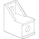 BTICINO BTI94000SB MAS - SUPPORTI BARRA X MORSETTI PER SDX-