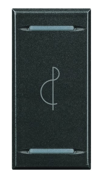 BTICINO BTIHS4911BE AXOLUTE - COPRITASTO VIOLINO SCURO
