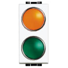 BTICINO - BTIN4372AV LIGHT - PORTALAMPADA ARANCIO/VERDE