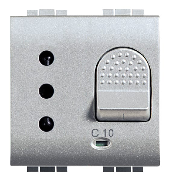BTICINO BTINT4311/10 LIGHT TECH - PRESA SICURA MAGNET 2P+T 10