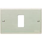 BTICINO - BTI503/1 MAGIC - PLACCA CON VITI A 1 POSTO OXIDAL