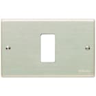 BTICINO BTI503/1 MAGIC - PLACCA CON VITI A 1 POSTO OXIDAL