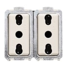 BTICINO - BTI5180/2 MAGIC - PRESA DUPLEX BIPASSO 2P+T 10/16A