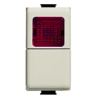 BTICINO BTIA5057R MATIX MAGIC - PULSANTE 1P NO SPIA ROSSA