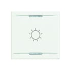 BTICINO - BTIHD4911M2BA Wippe 2mod Licht white