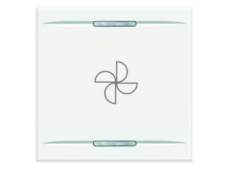 BTICINO BTIHD4911M2BC Wippe 2mod Ventilator white