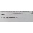 ORBIS - ORBOBCT0005 CERTIFICATO TARATURA TIPO B
