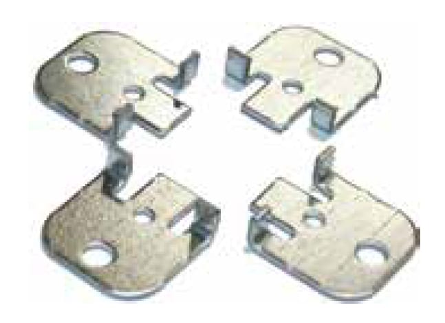 ITALWEBER SPA ITW7430003 ACC. FISSAGGIO A MURO PER CUBO Z