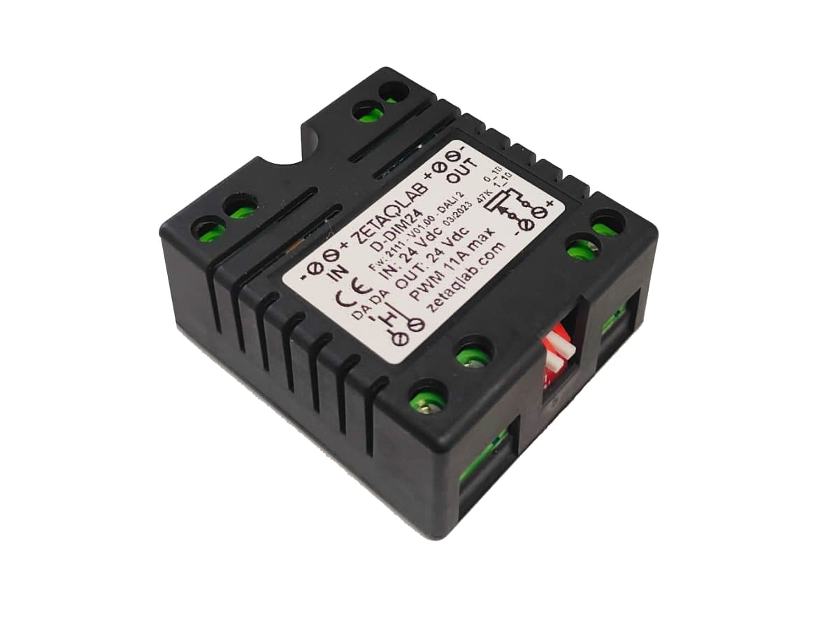 ELCOM SRL - EOW09369 DIMMER 1CH DALI2-PUSH-0/1.10V 24V MAX11A