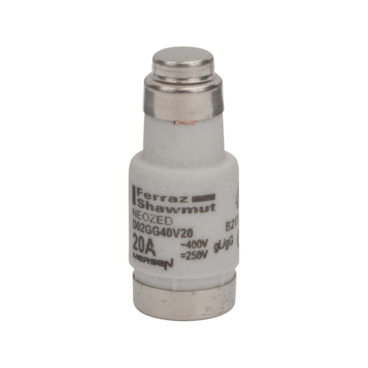 MERSEN ITALIA SPA XESB217742 D02-FUSE 400V 20A GG-50PCS