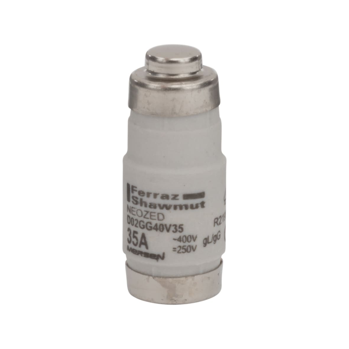 MERSEN ITALIA SPA XESR219826 FUS. BT NDZ GG D02 400VAC/250VDC 35A NER