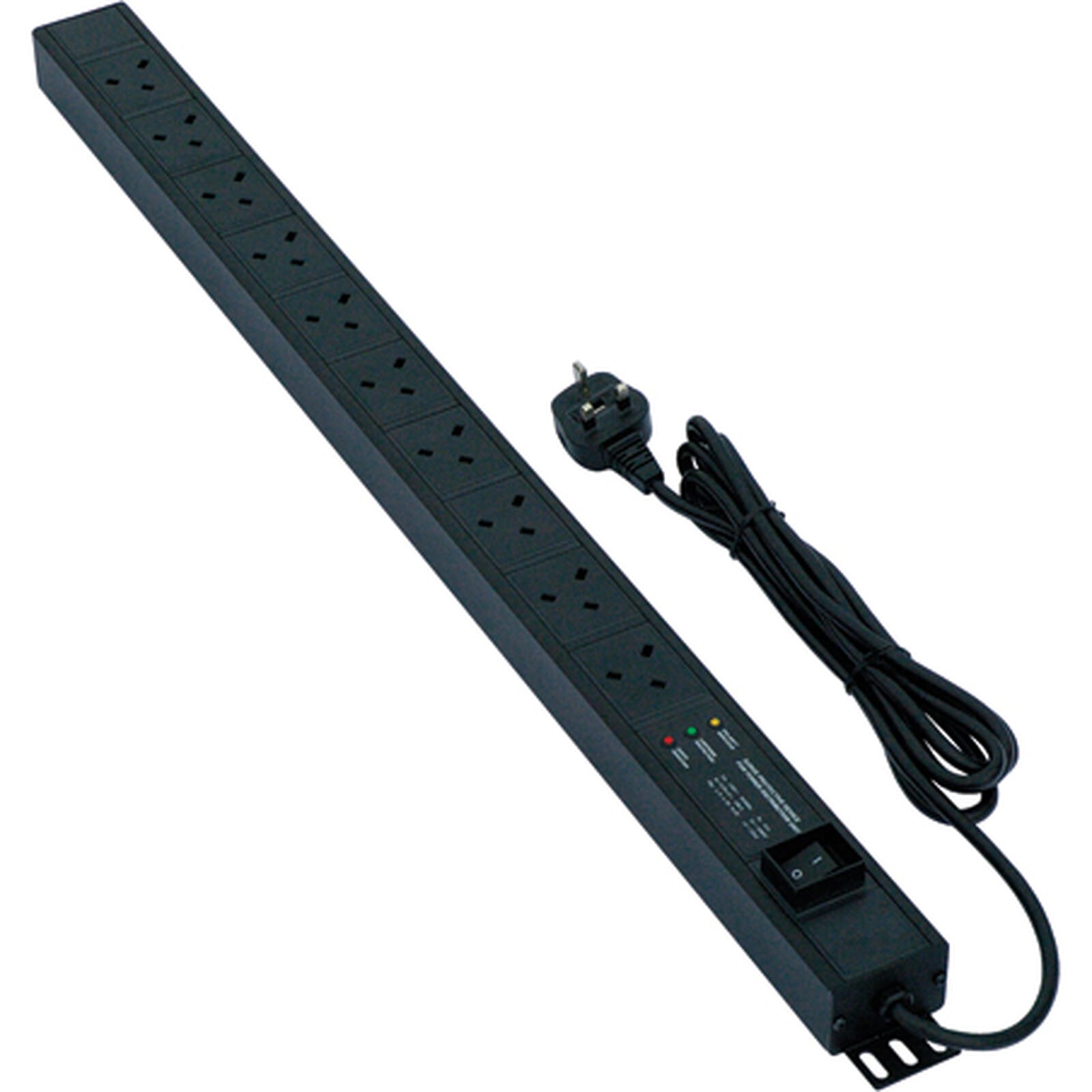 MAYFLEX UK LIMITED EXLD13-10F-EXL Excel Vertical PDU 10xUK Passive 13A UK
