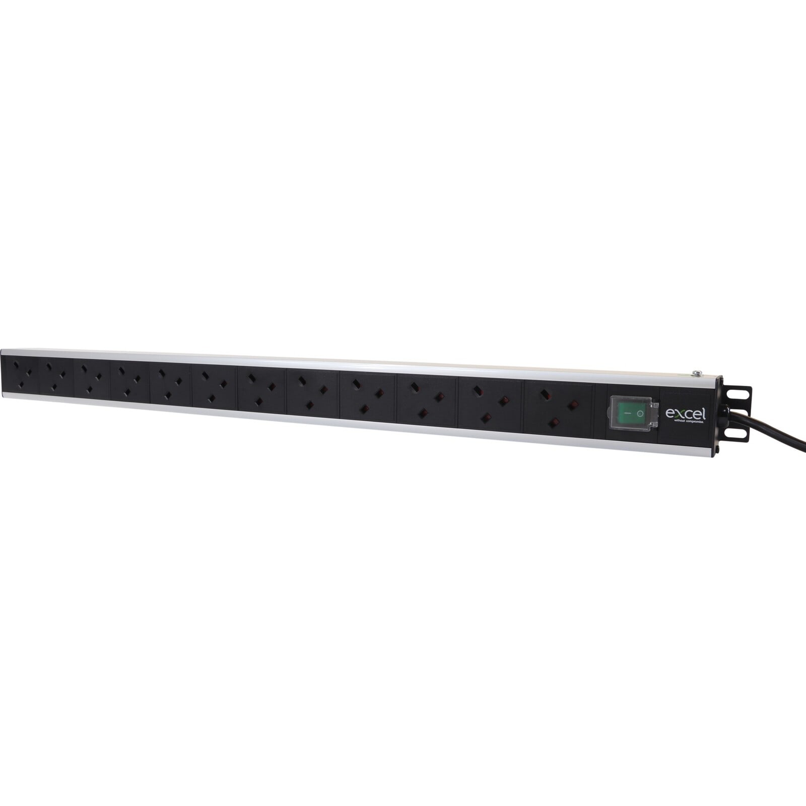 MAYFLEX UK LIMITED EXLD13-12-EXL Excel Vertical PDU 12xUK Passive 13A UK