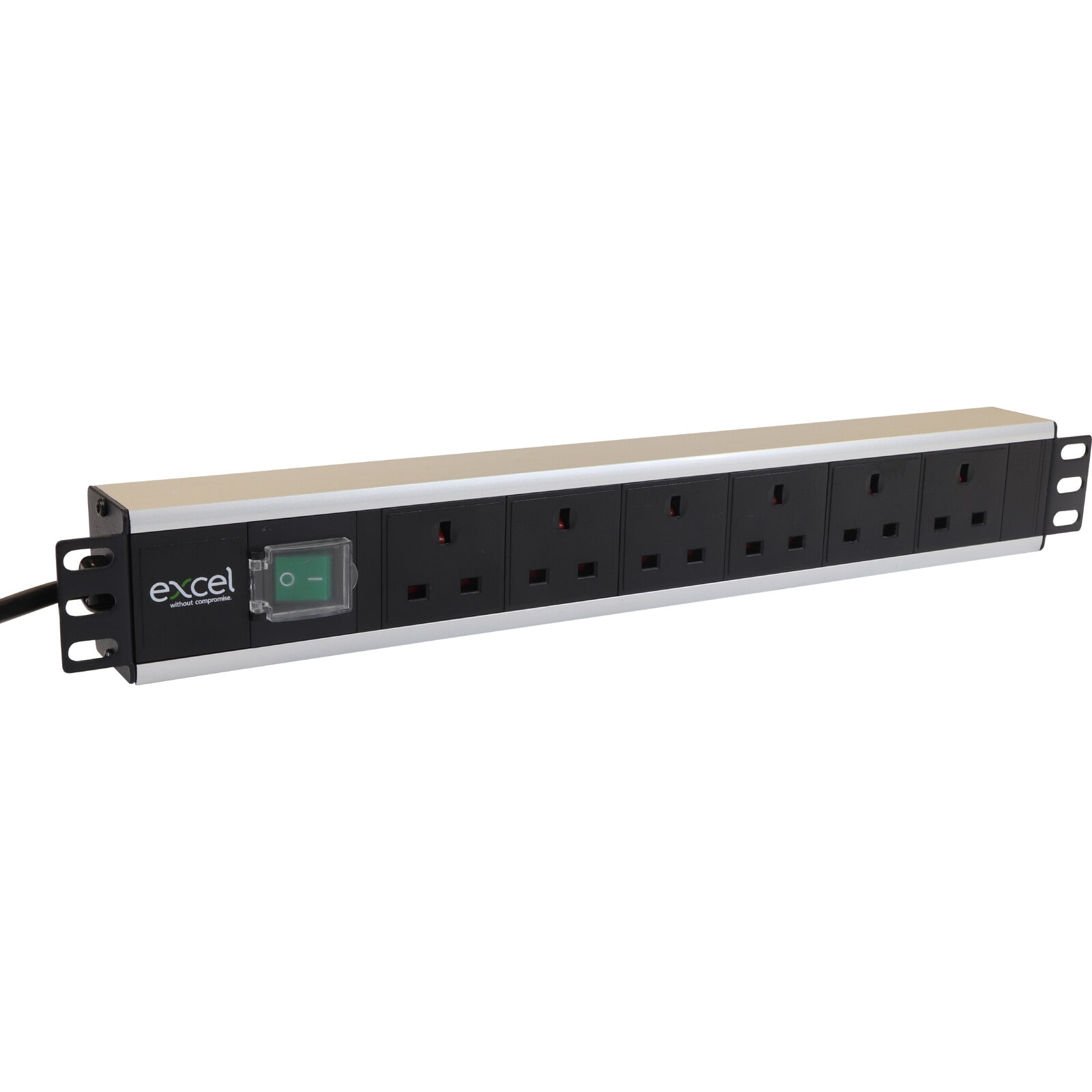 MAYFLEX UK LIMITED EXLD13-6H-EXL Excel Horizontal PDU 6xUK Passive 13A UK