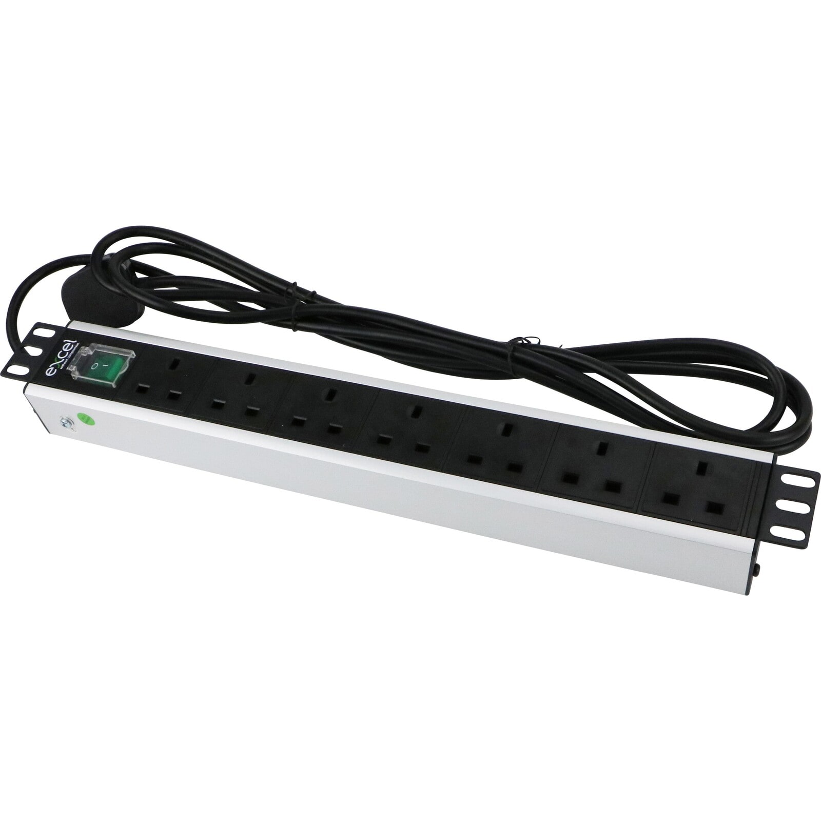 MAYFLEX UK LIMITED EXLD13-7H-EXL Excel Horizontal PDU 7xUK Passive 13A UK