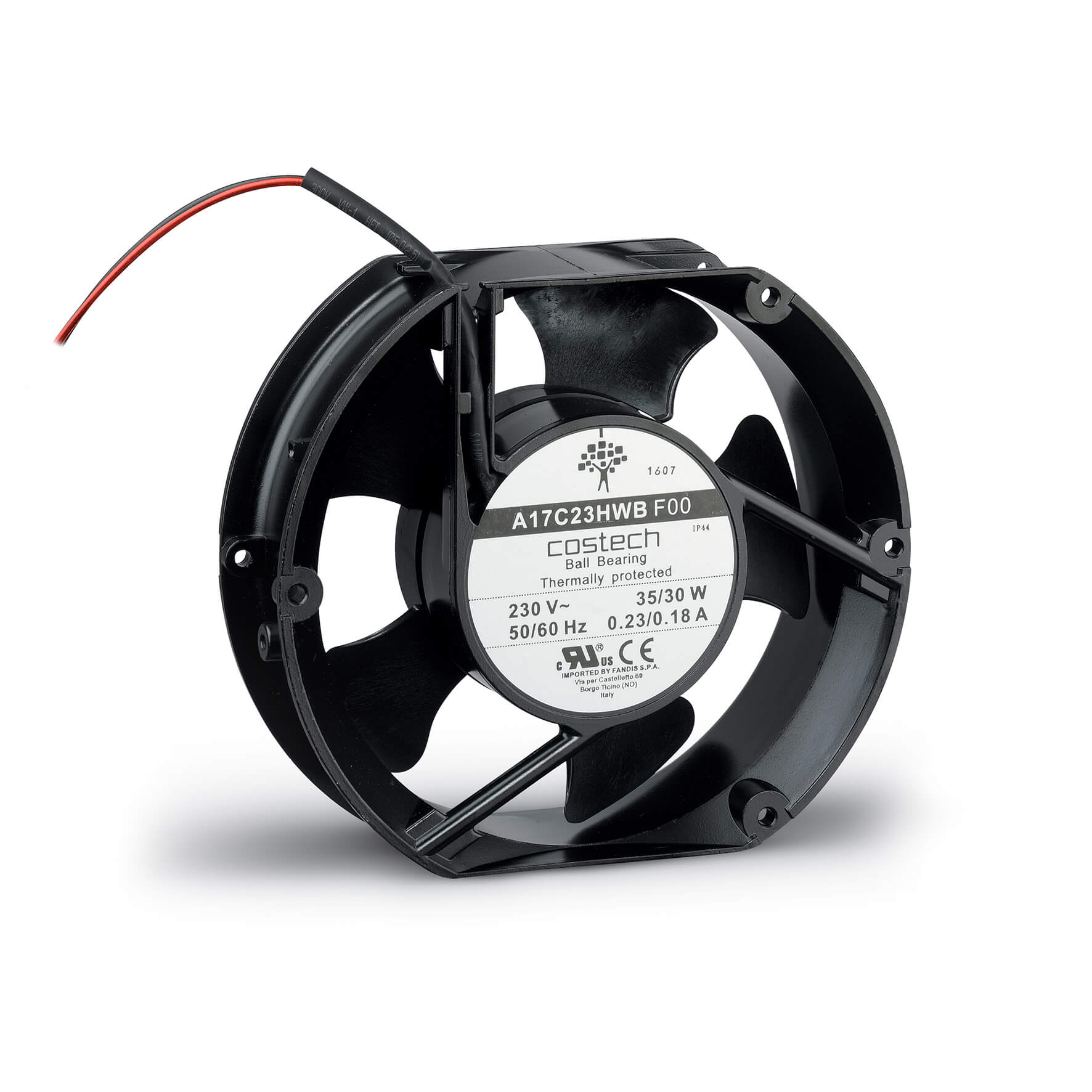 FANDIS SPA - FAD004762.00001 D17C07HWBA00 VENT 172X150X51MM - 48 VD.C