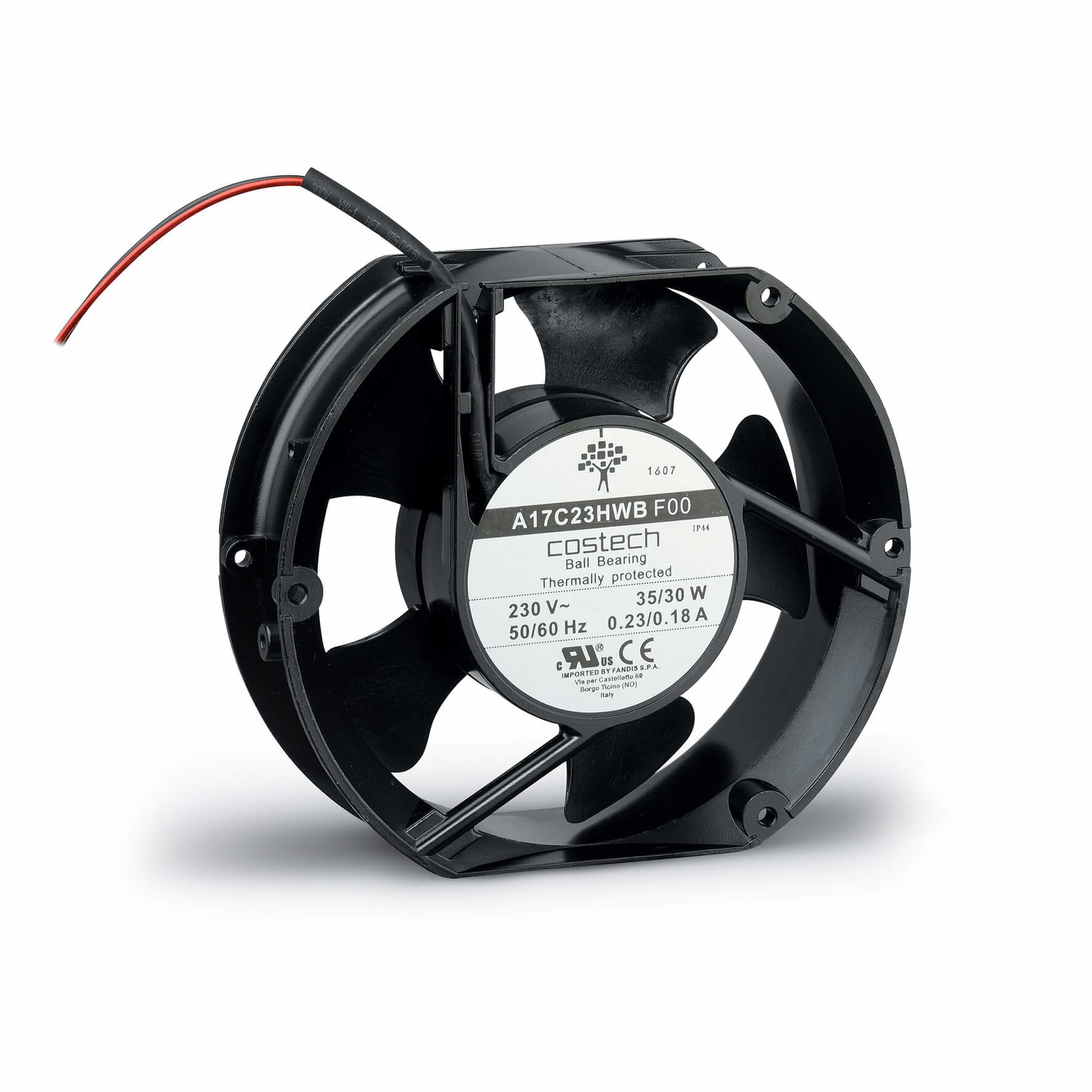 FANDIS SPA FAD004762.00001 D17C07HWBA00 VENT 172X150X51MM - 48 VD.C