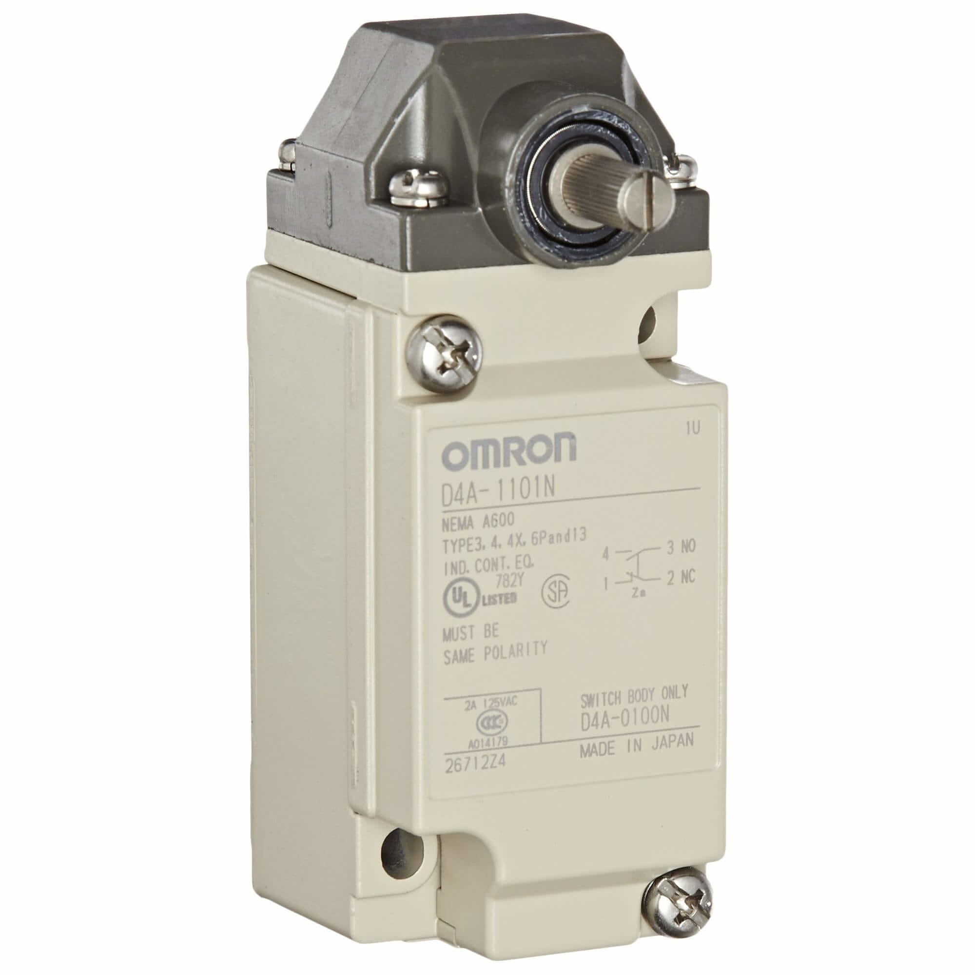 OMRON - OMRD4A2501N-1058090 FINECORSA- QUADRIPOLARE A DOPPIA INTERRU