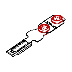 OMRON OMRD4GSNK1-13392300 ACCESS. D4GS, CHIAVE ORIZZONTALE