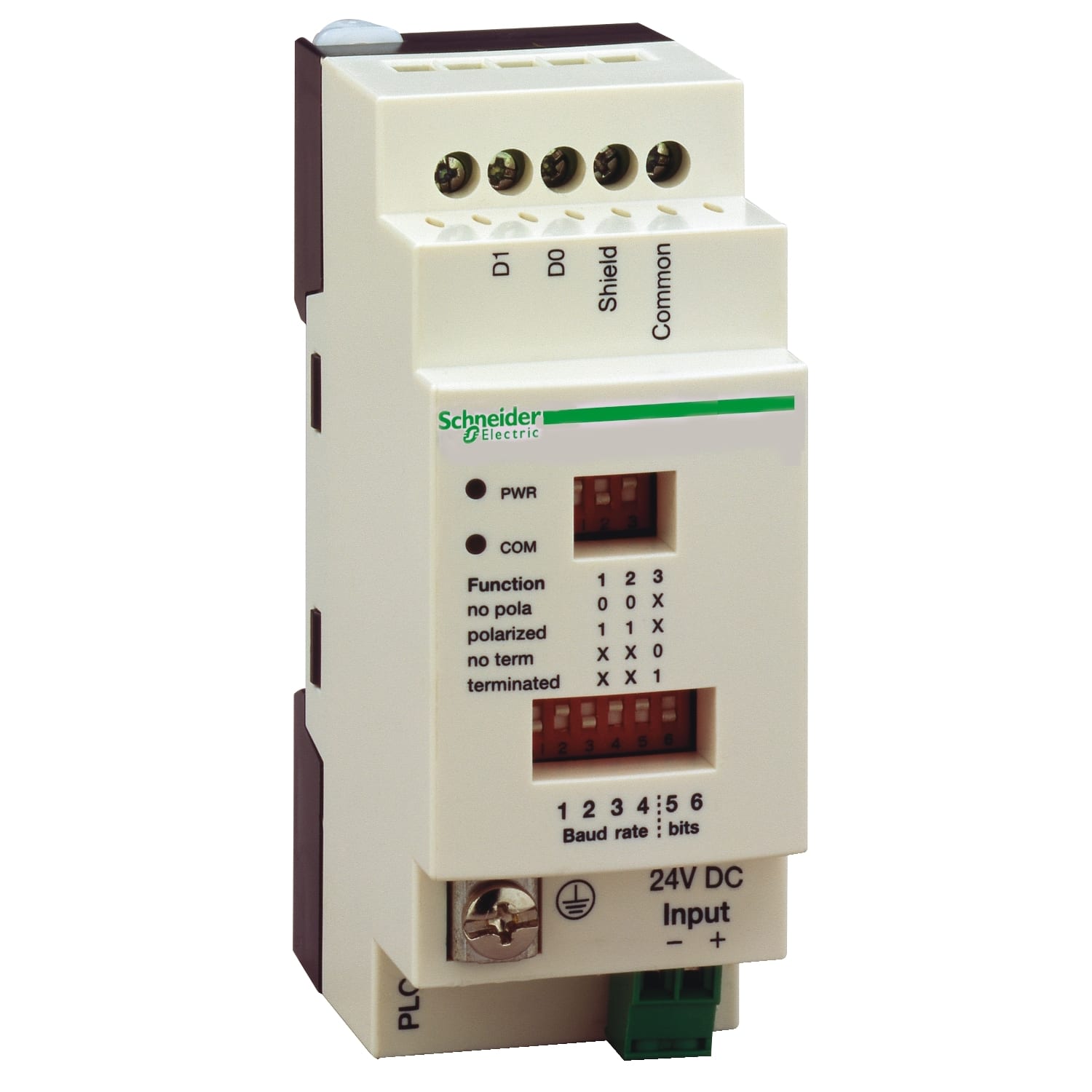 SCHNEIDER ELECTRIC - SNRTWDXCAISO Scatola d'isolamento der. conn. Ser. - Per PLC Twido - Mors. a vite - 2 RJ45