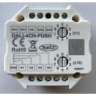 DIGIMAX SRL - DIXDALI-4CH-PUSH MODULO DALI COMANDO CON PULSANTE APERTO