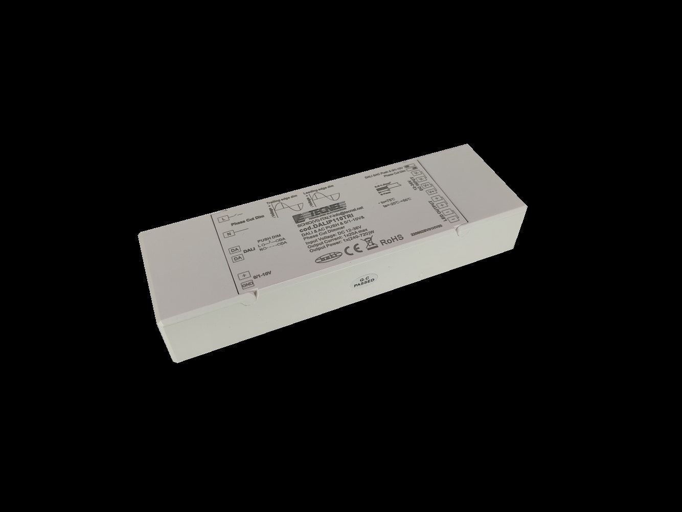 TECNEL TECNOLOGIE EL TTEDAP110TRI DIMSLED PUSH+DALI+01-10V+TRI 12/24/48V 2