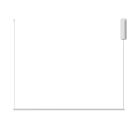 ROSSINI - RSSDAS104B SOSPENSIONE ORIZZONTALE BIANCA LED 18W I