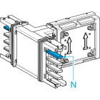 SCHNEIDER ELECTRIC - SNRKSA250DTC40 Tee, Canalis KSA250, aluminium , 100/160/250A, fixed dimensions (A/B/C 165mm), 3L+N+PE, white RAL9001