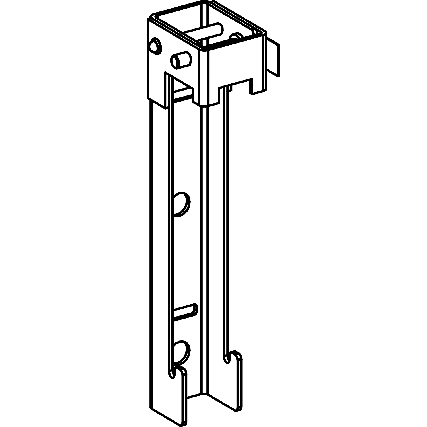 SCHNEIDER ELECTRIC - SNRKSA80EZ5 Canalis - Staffa di fissaggio