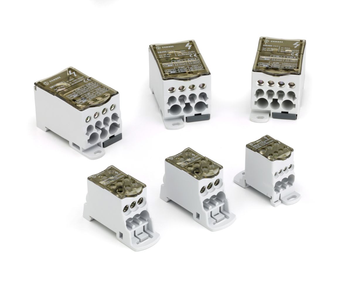 CEMBRE SPA - CEMDB250-11/1N RIPARTITORE UNIPOLARE SERIE DBLOCK, A SERRAGGIO DIRETTO