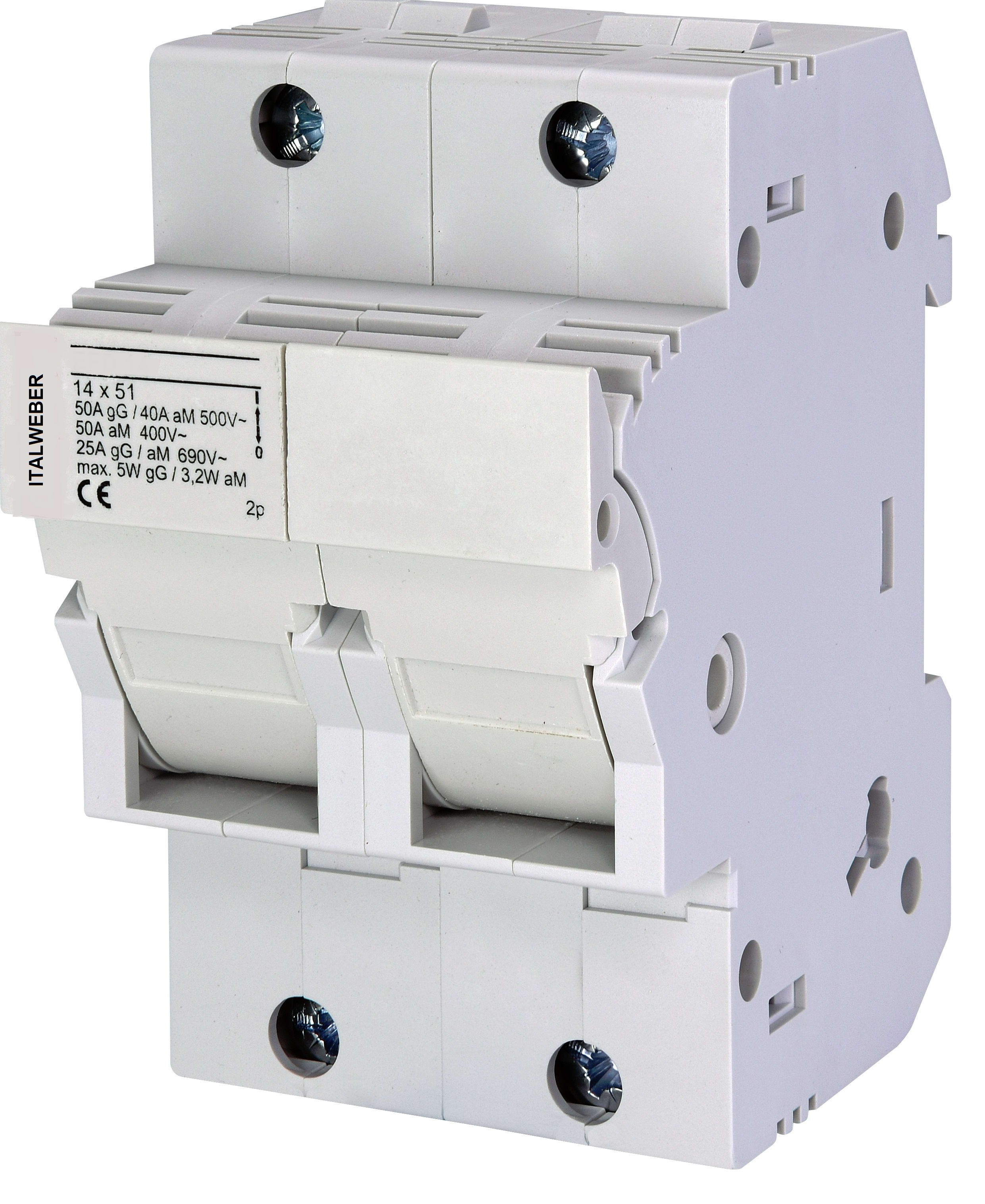 ITALWEBER SPA - ITW2342051 PORTAF SEZ.DCH 2X51 50A 690V