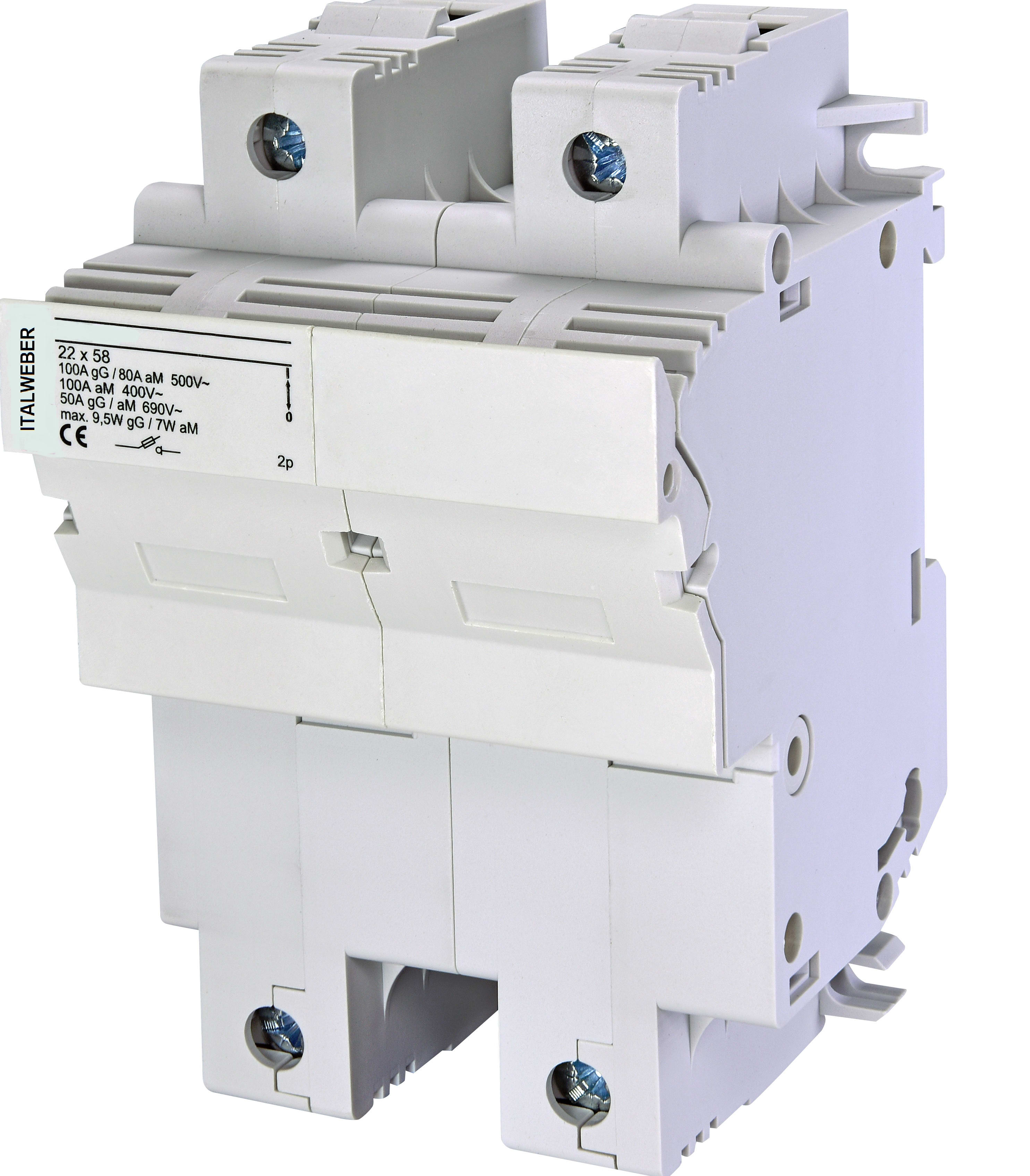 ITALWEBER SPA - ITW2342058 PORTAF SEZ.DCH 2X58 100A 690V