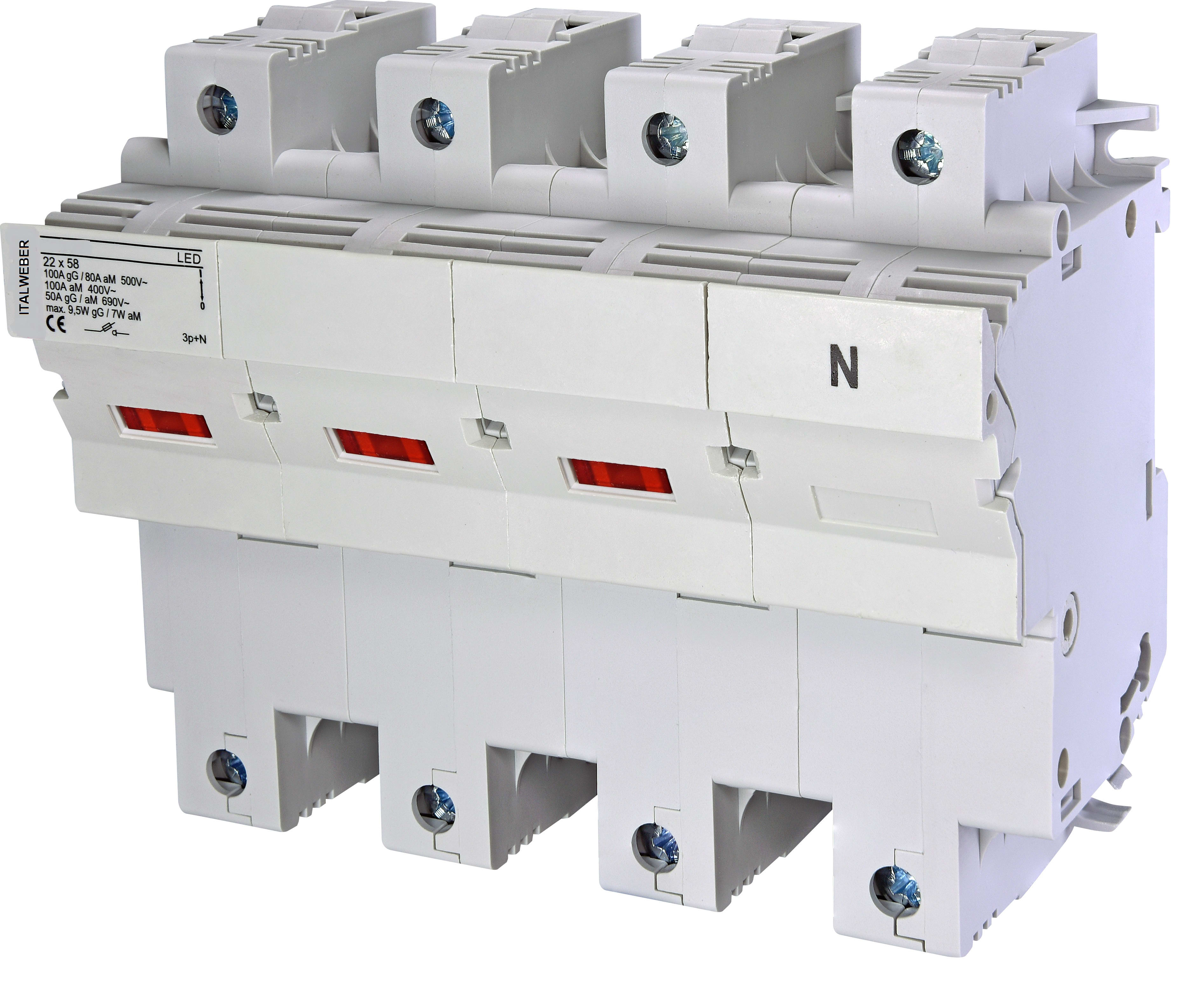ITALWEBER SPA ITW2343158 PORTAF SEZ.DCH 3X58N 100A 690V
