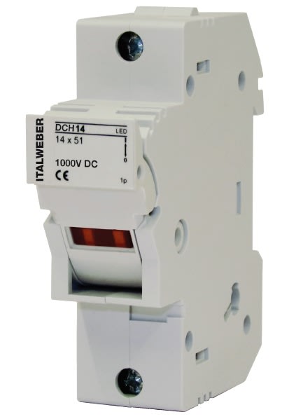 ITALWEBER SPA - ITW2402051D PORTAF.SEZ. 2P 14X51 1000VDC