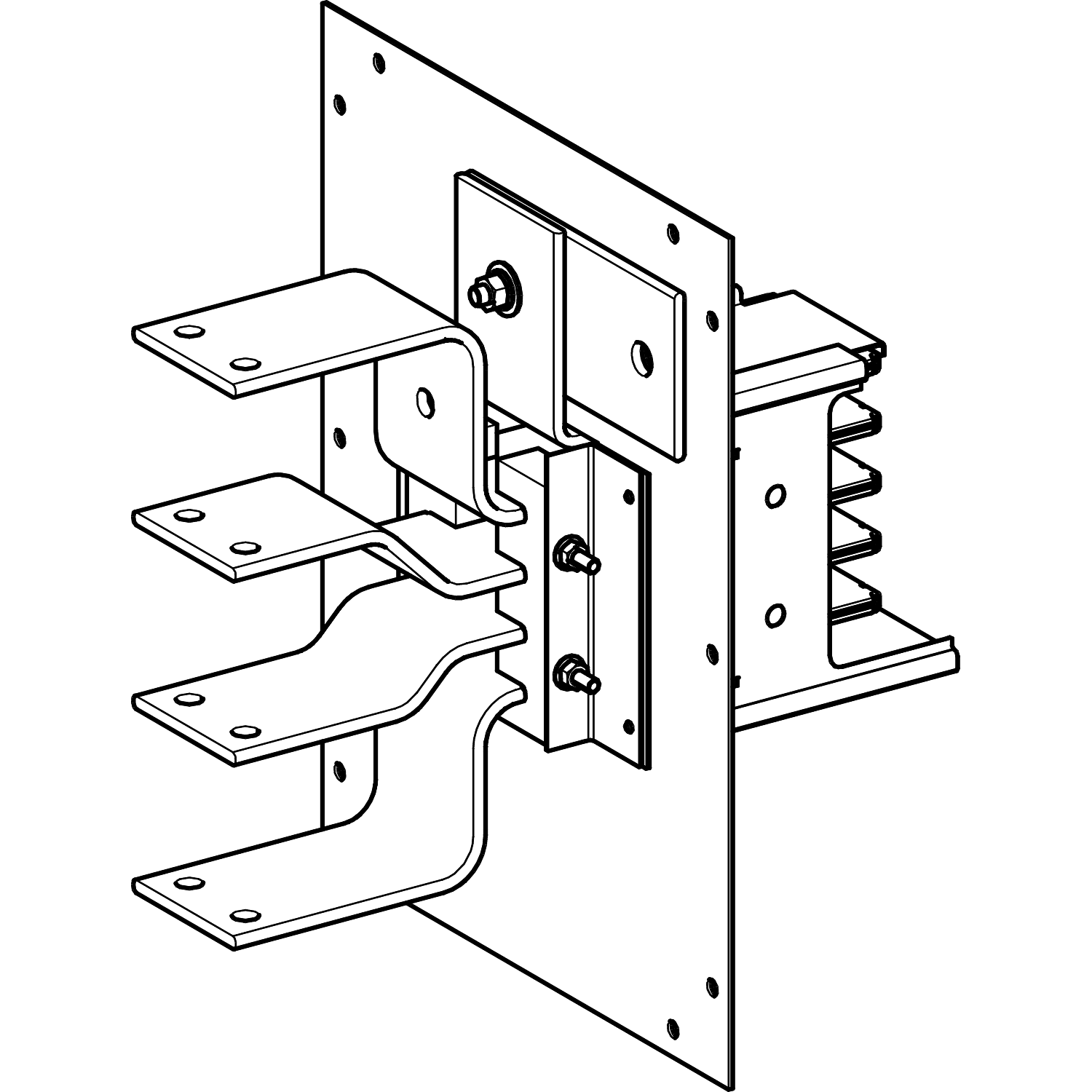 SCHNEIDER ELECTRIC - SNRKSA630AE4 Canalis - Terminale di raccordo quadro - 630 A