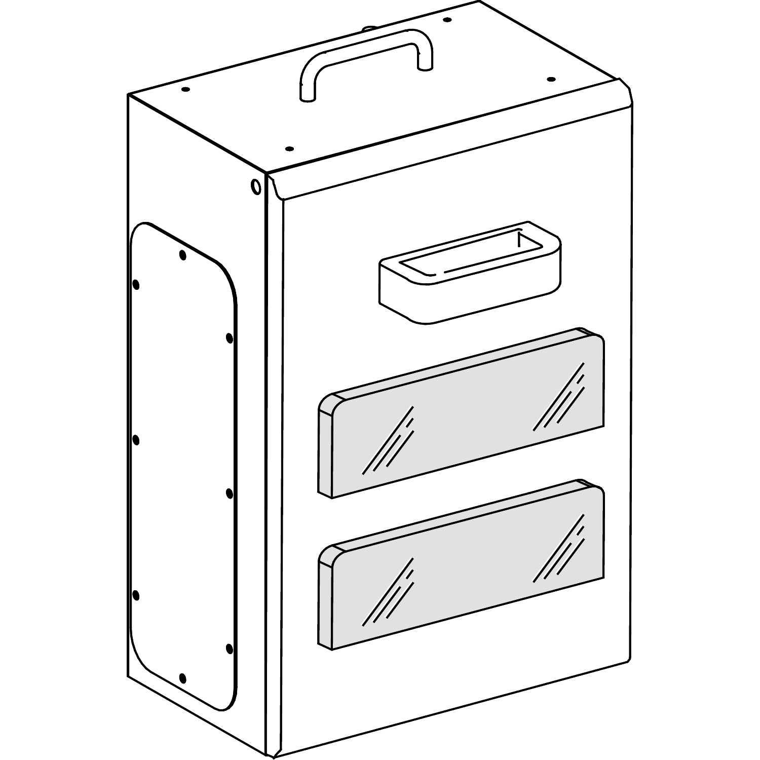 SCHNEIDER ELECTRIC - SNRKSB160SM424 Canalis - Unità di derivazione 160A per interr.modulari-24 mod passo 18 3L+N+PE