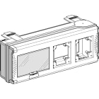 SCHNEIDER ELECTRIC - SNRKSB32CP SPINA DER 32A PER 2 PRESE + 8MOD