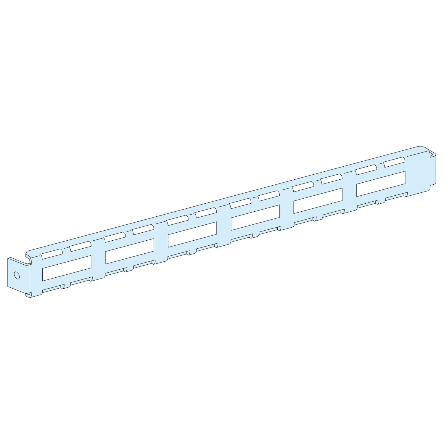 SCHNEIDER ELECTRIC SNRLVS08778 4 SUPPORTI AMARRAGGIO CAVI L800