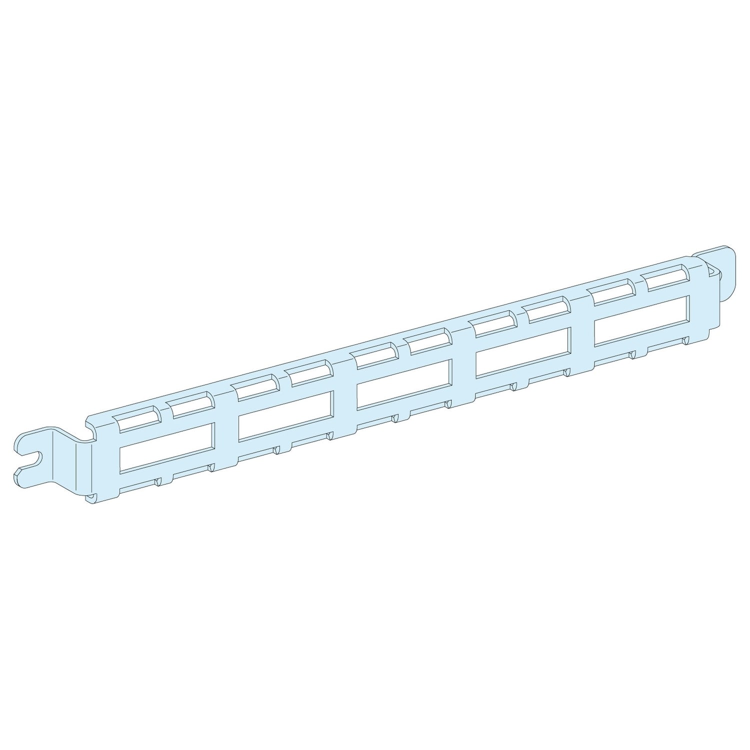 SCHNEIDER ELECTRIC - SNRLVS08868 4 Supporti amarraggi canalina G