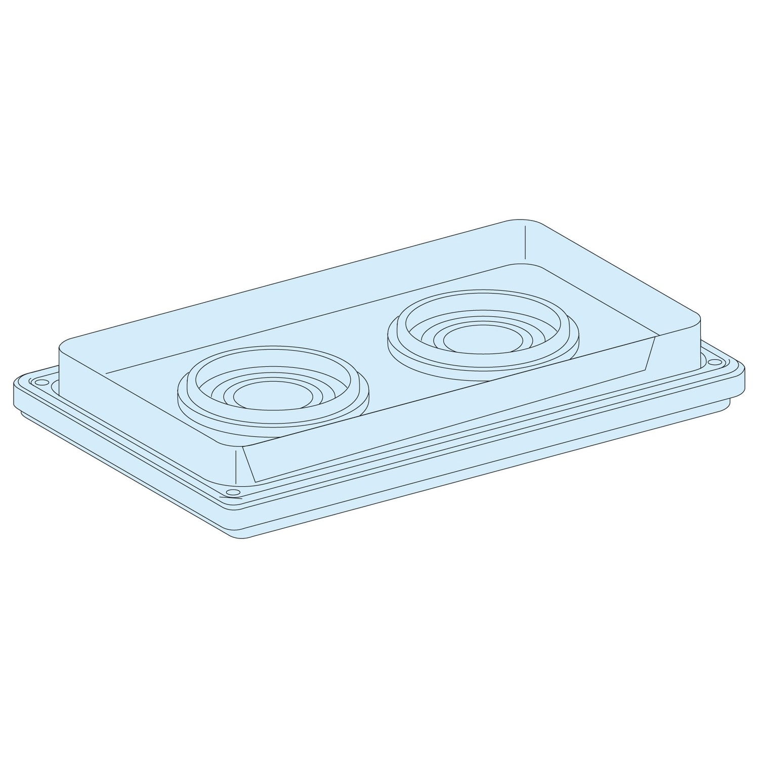 SCHNEIDER ELECTRIC - SNRLVS08899 PPC 2 entrate 33/72mm IP55