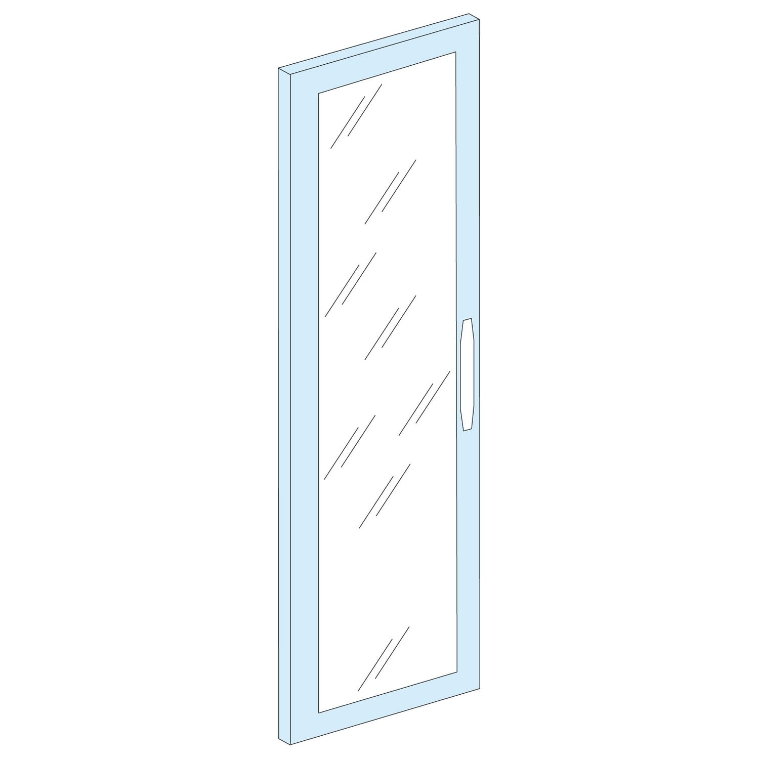 SCHNEIDER ELECTRIC - SNR08548 PORTA TRASP. IP55 L800 PRISMA P