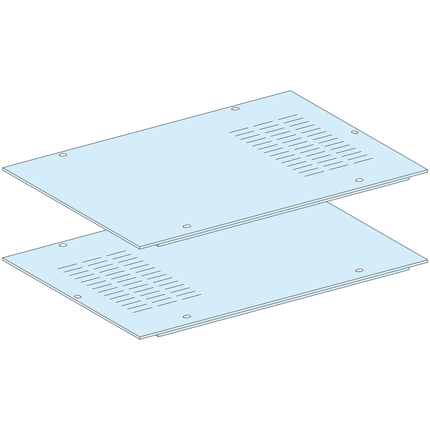 SCHNEIDER ELECTRIC SNRLVS08736 PANNELLO FONDO IP30 L650 PRISMASET P